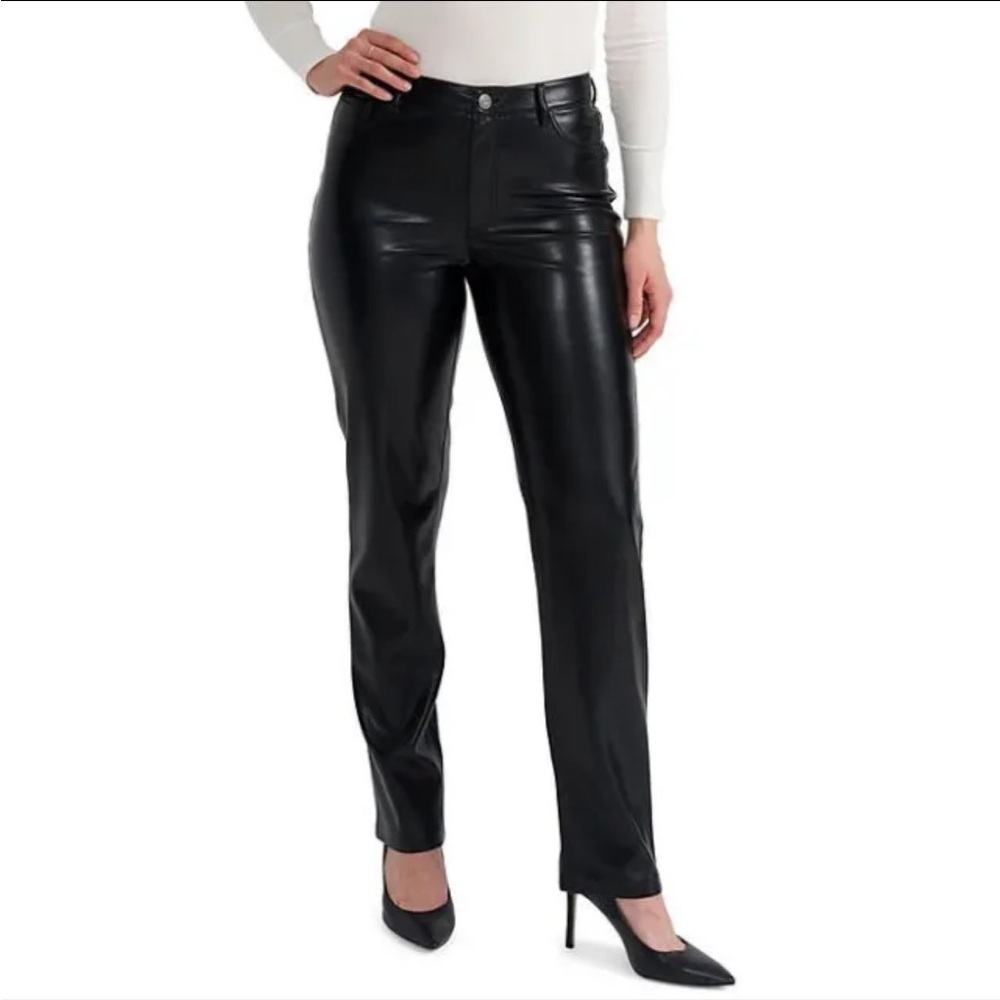 Joie Limited Edition Black Women's Leather Straight Leg‎ Pant | NEW/NWT!!🖤🖤